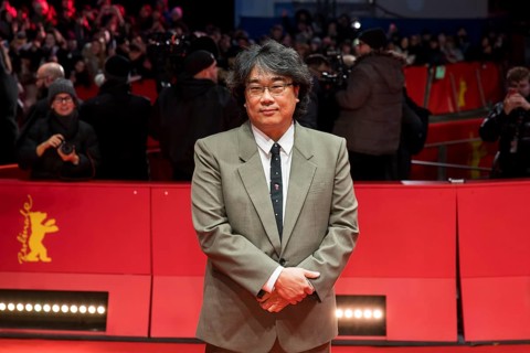 Bong Joon-ho on the Red Carpet at the Special Gala of the film Mickey 17 at the 75th Berlinale at