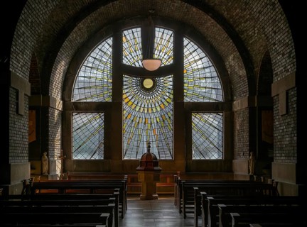 Lutyens Crypt, Liverpool Metropolitan Cathedral. Liverpool, England, UK
