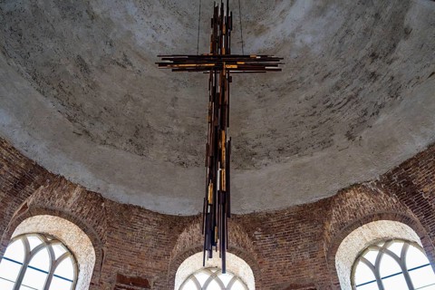 Interior view of the Parochial Church in the monastery quarter, Berlin, Germany, Europe