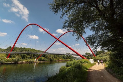 30.07.2022, Gelsenkirchen, North Rhine-Westphalia, Germany, Nordsternpark, here with the double