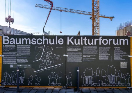 Nursery Kulturforum, open-space garden installation, Sharounplatz, Berlin, Germany, Europe