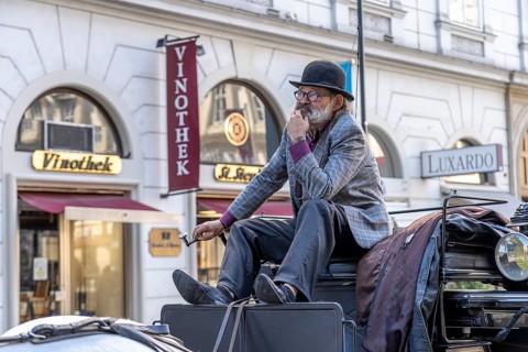 Coachman waiting for customers, Vienna, Austria, Europe