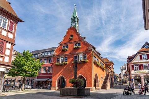 The old town hall in Lahr/Black Forest, Baden-Württemberg, Germany, Europe