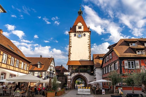 The Kinzigtor in Gengenbach, Black Forest, Baden-Württemberg, Germany, Europe