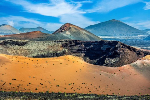 2016, Timanfaya National Park, Lanzarote, Fire Mountains of Timanfaya National Park, Montanas del
