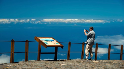Mirador El Valle viewpoint, Parque Nacional de las Canadas del Teide, Teide National Park, UNESCO