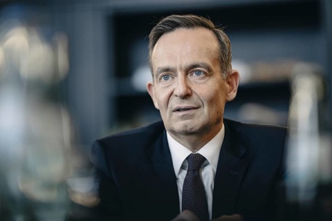 Volker Wissing (FDP), Federal Minister of Transport and Digital Affairs, recorded during an