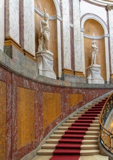 Bode Museum, at the entrance to the exhibition rooms, Berlin, Germany, Europe