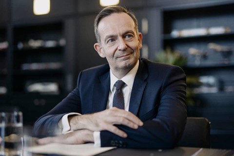 Volker Wissing (FDP), Federal Minister of Transport and Digital Affairs, recorded during an