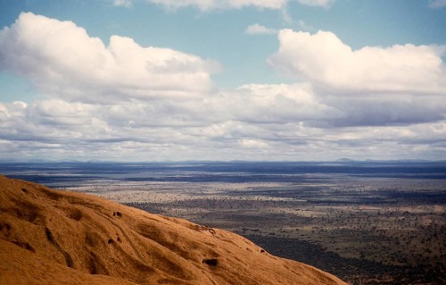 Expedition of the Melbourne Grammar School, Northern Territory, Australia, 1956 Rock of Ayers Rock,