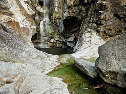 Cascata del Salto waterfall, Maggia, Maggia Valley, Canton Ticino, Switzerland, Europe