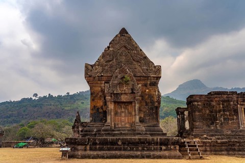 Wat Phu mountain temple, Champasak province, Laos, Asia