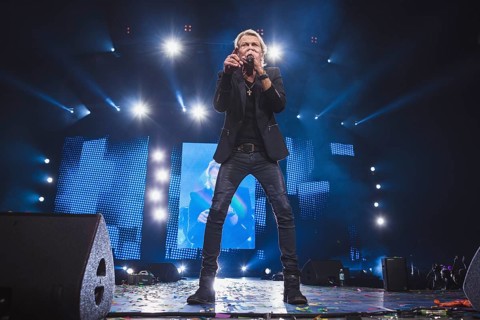 Matthias Reim at the Schlagernacht des Jahres live on Das Original Tour in the Berlin Uber Arena on