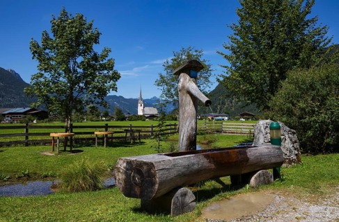 Kneipp facility near Sankt Martin bei Lofer, Pinzgau, Salzburg province, Austria, Europe