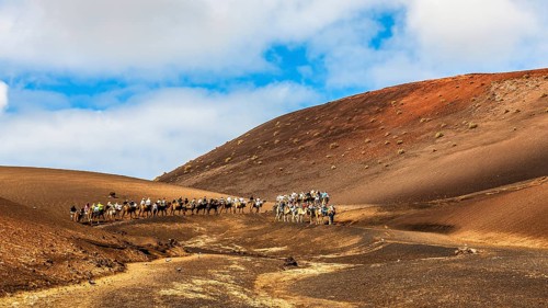 2016, Timanfaya National Park, Lanzarote, Fire Mountains of Timanfaya National Park, Montanas del