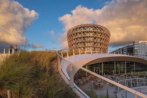 SILT venue housing casino, hotel and restaurant in seaside resort Middelkerke along the North Sea