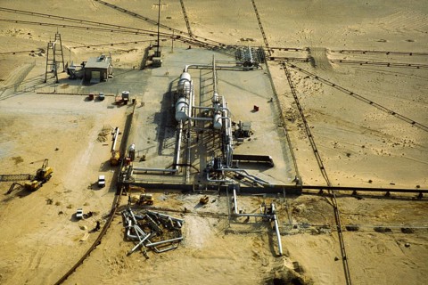 Oil industry in the Ras Tanura area, Saudi Arabia, 1979, Asia