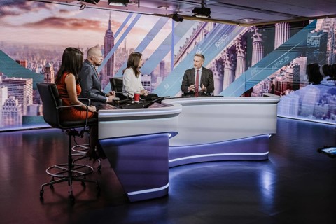 Christian Lindner (FDP), Federal Minister of Finance, photographed during an interview with