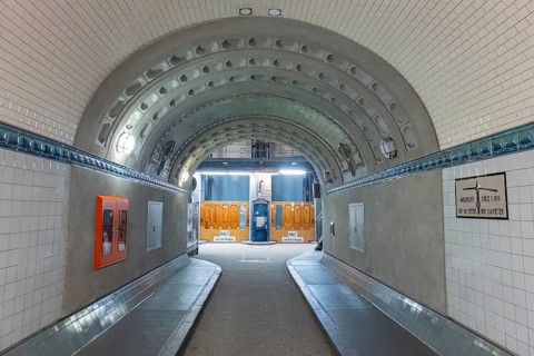 Old Elbe Tunnel, history, city history, sight, attraction, building, architecture, tourism,