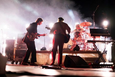 Jökull Júlíusson (singer), Daníel Ægir Kristjánsson (bassist) and Davíð Antonsson (drummer) from