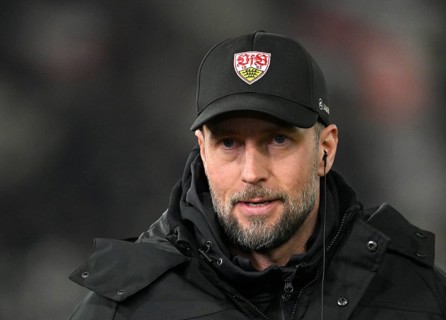 Coach Sebastian Hoeneß VfB Stuttgart Portrait MHPArena, MHP Arena Stuttgart, Baden-Württemberg,