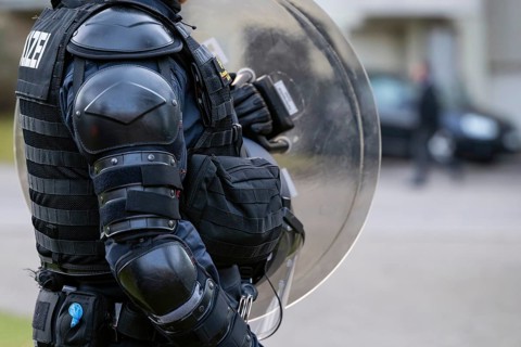 Policeman protective equipment