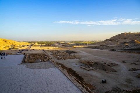 Mortuary Temple of Hatshepsut, Hatshepsut Temple, Luxor, Egypt, Africa