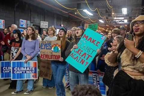Detroit, Michigan - Michigan residents rallied against Trump Administration policies that are