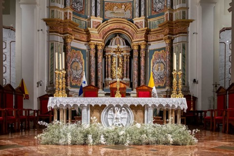 Panama Cathedral, Panama Canal, Panama City, Panama, Central America