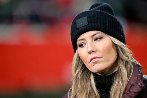 RTL reporter presenter Laura Papendick, portrait, thoughtful UEFA Conference League, Voith-Arena,