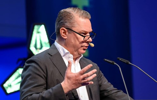 Düsseldorf, North Rhine-Westphalia, Germany - Dipl.-Ing. Matthias Gronstedt (CEO, HHLA Sky GmbH)
