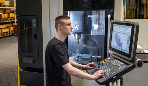 Oberhausen, North Rhine-Westphalia, Germany, Apprentices in metalworking professions. Apprentice