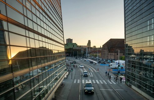 Extension to the Danish Royal Library, also known as the Black Diamond or Diamond Variety because