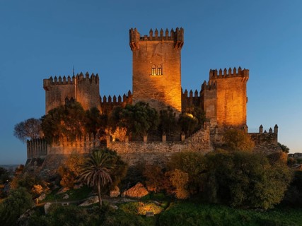 The impressive eighth-century Moorish castle of Almodóvar del Río perches high above the