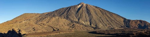 Panorama during the ascent to Alto de Guajara, 2715m, over the Teide National Park, Parque Nacional