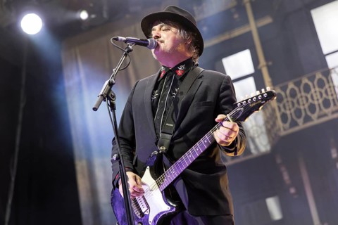 Pete Doherty, singer of The Libertines live on European Tour 2025 at the Columbiahalle in Berlin on
