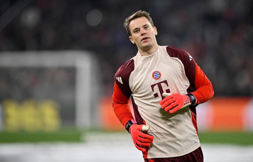 Goalkeeper Manuel Neuer FC Bayern Munich FCB (01) Warm-up training Champions League, Allianz Arena,
