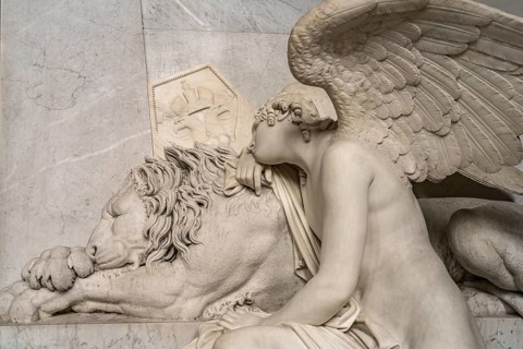Funerary monument to Archduchess Marie Christine in the interior of the Augustinian Church in