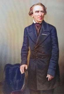 M. Giacomo Meyerbeer, 1791-1864, German composer. Painted by DJPound after a photograph by Mayall.