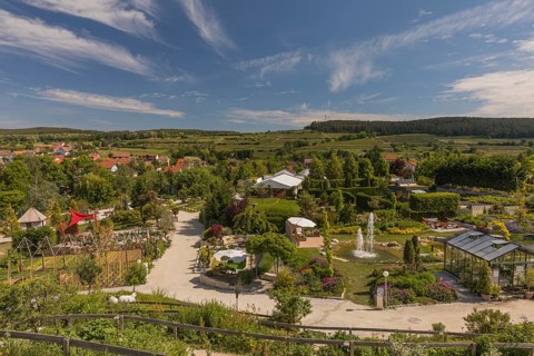 Kittenberger discovery gardens in Schiltern close to Langenlois, Austria, Europe