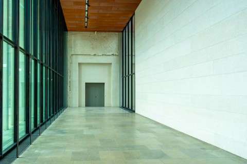 Interior view, James Simon Gallery with access to the Neues Museum, Berlin, Germany, Europe