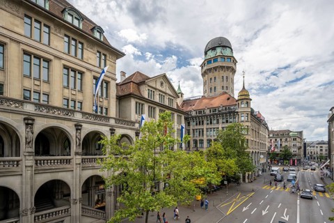 Tower of the Urania Observatory, Zurich, Switzerland, Europe