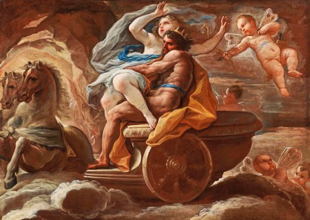 The Abduction of Proserpina, painting by Luca Giordano (Italian, 1634-1705), historically,