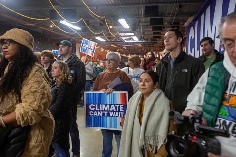 Detroit, Michigan - Michigan residents rallied against Trump Administration policies that are