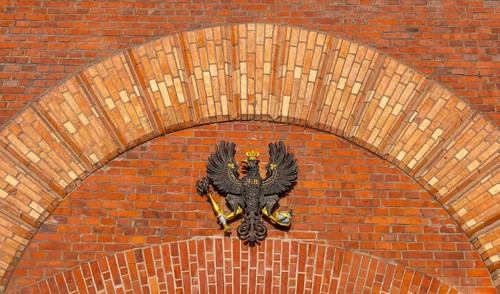 Citadel in Berlin-Spandau with Gatehouse, Palas, Bastion King and Bastion Queen, Berlin, Germany,