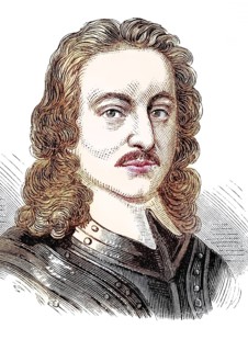 John Hampden 1594 to 1643 English parliamentary leader, Historical, digitally restored reproduction