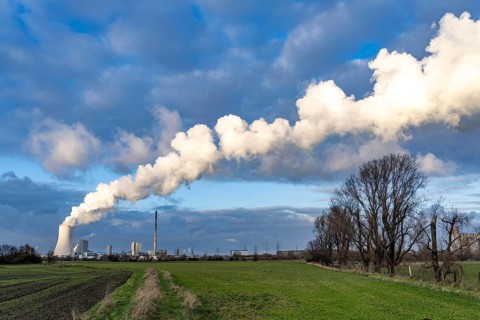 The STEAG coal-fired power plant Duisburg-Walsum, on the site of the former Walsum colliery, on the