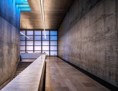 Interior view, James Simon Gallery with access to the Neues Museum, Berlin, Germany, Europe