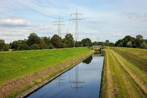 Essen, North Rhine-Westphalia, Germany - The Emscher has been completely free of wastewater since