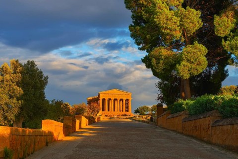 Temple of Concordia, Valley of Temples, Agrigento, Sicily, Italy, Europe